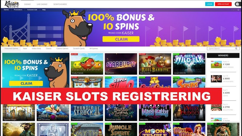 Claim Your Kaiser Slots UK Casino Rewards and Login Offers Today